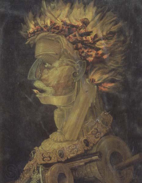 Giuseppe Arcimboldo Fire (mk45) Germany oil painting art